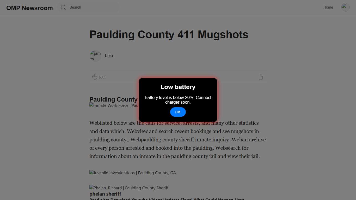 Paulding County 411 Mugshots