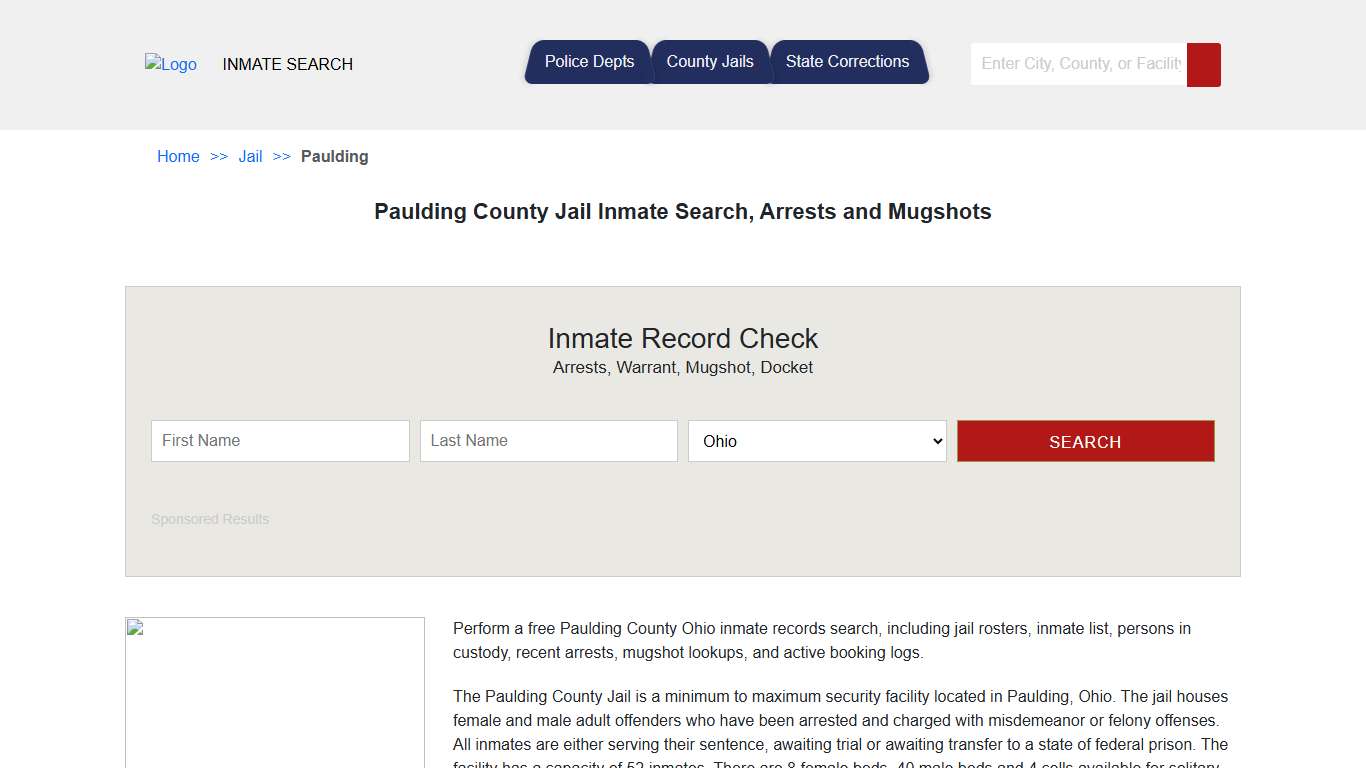 Paulding County Jail Inmate Search, Arrests and Mugshots | Jail Roster Search